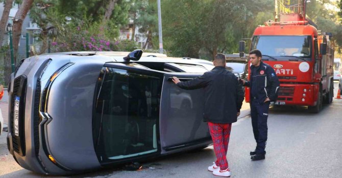 Kazayı kendisinin yapmadığını söyleyip alkol metreyi reddetti