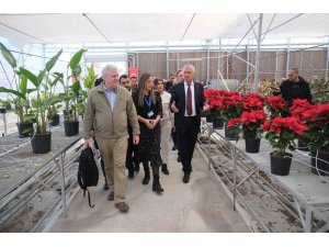 Adana Büyükşehir Belediyesi, güneş enerjisiyle çalışan akıllı sera açtı