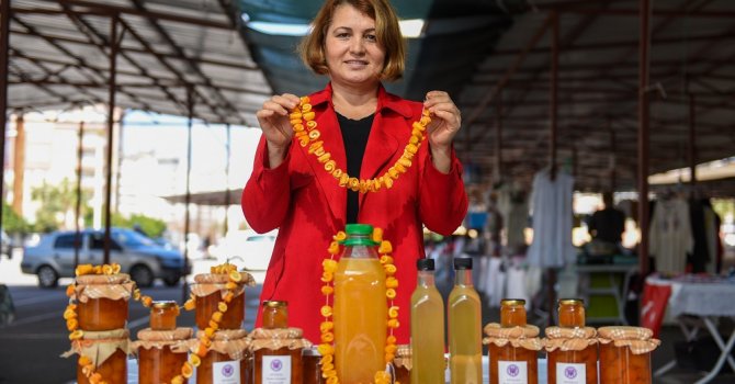 Turunç ürünleri Sevgililer Günü pazarında