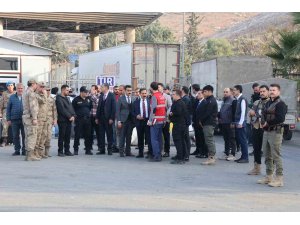 Vali Masatlı Cilvegözü’nde ve tampon bölgede incelemede bulundu