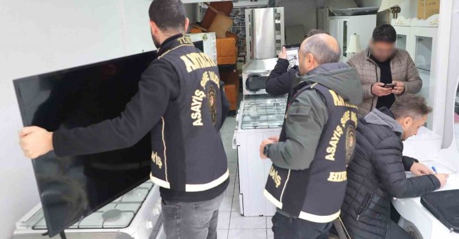 İkinci el eşya alım satımı yapan işletmeler denetlendi