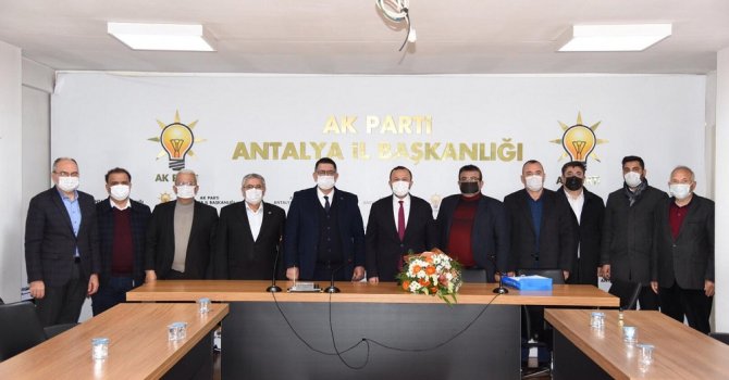 Esnaflardan AK Parti İl Başkanı’na ziyaret