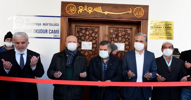 Hacı Akay Okudur Cami ibadete açıldı