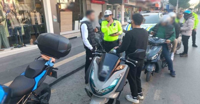Antalya’da motosiklet hırsızlıklarına yönelik operasyonda 17 gözaltı