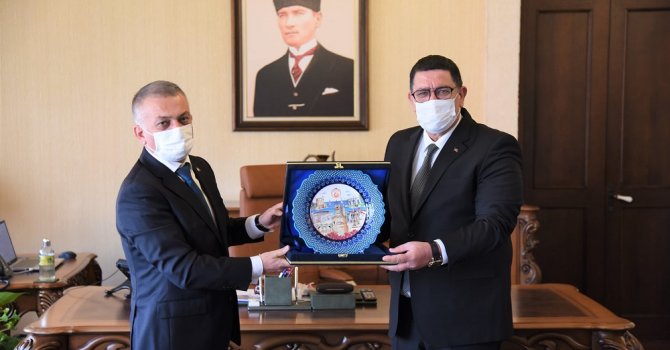 AESOB Başkanı Adlıhan Dere’den Vali Ersin Yazıcı’ya Ziyaret