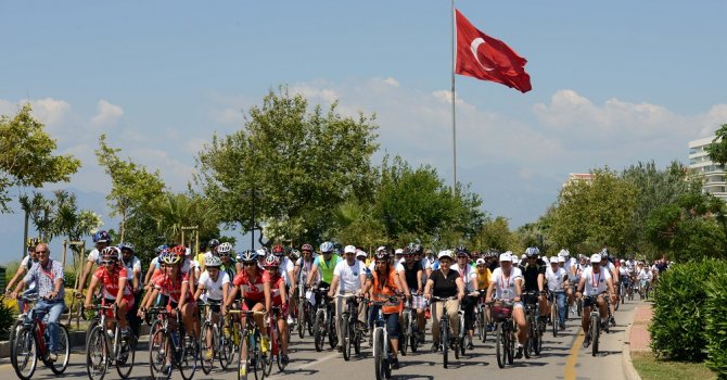 ‘Hoş geldin Atam’ bisiklet turu