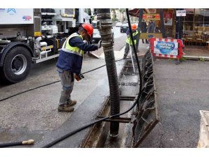 MESKİ su baskınlarına karşı tedbirlerini sürdürüyor