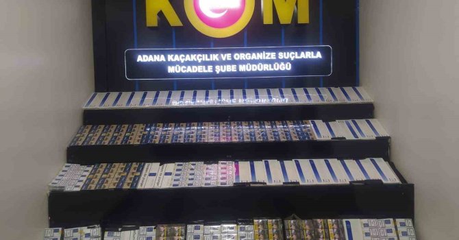 Adana’da kaçakçılık operasyonunda 3 gözaltı