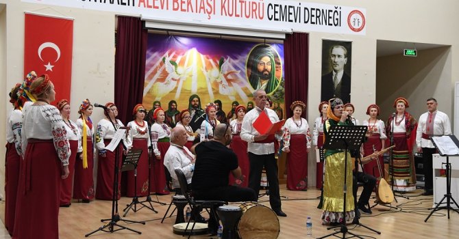 Konyaaltı Cemevi’nde kültür mozaiği