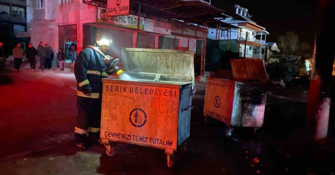 Çöpten aldığı kartonla depoyu ateşe verdi: O anlar kameralara anbean yansıdı