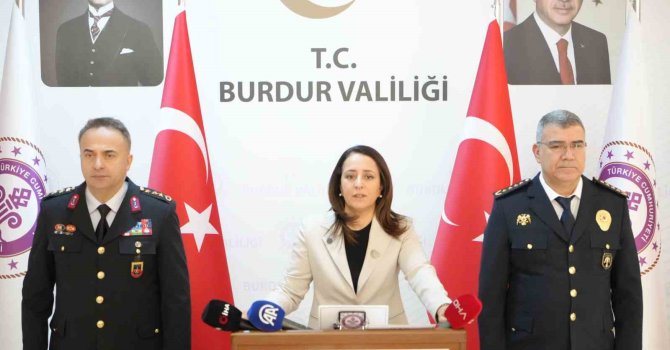 Burdur’da şubat ayında gasp olaylarında yüzde yüz azalma sağlandı