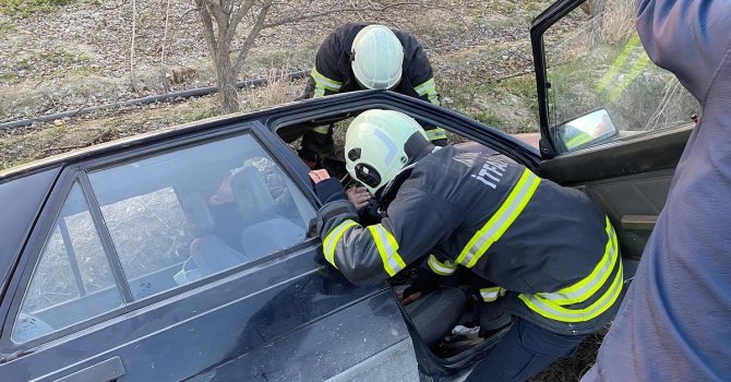Kırıkhan’da trafik kazası: 2 yaralı