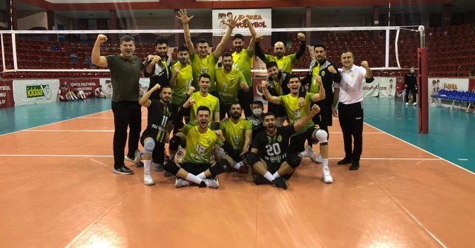 Korkuteli Belediyespor yenilgisiz finallerde