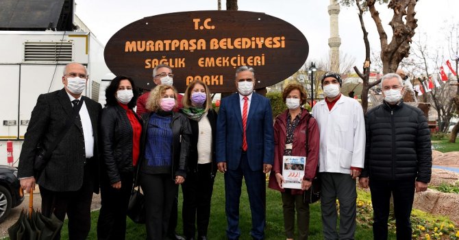 Sağlık Emekçileri Parkı açıldı