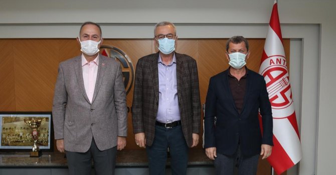 Kepez Belediyespor'dan Başkan Yılmaz’a ziyaret  