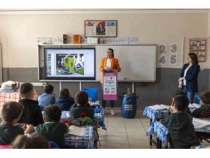 Mersin’de çocuklara yönelik çevre farkındalık eğitimleri sürüyor