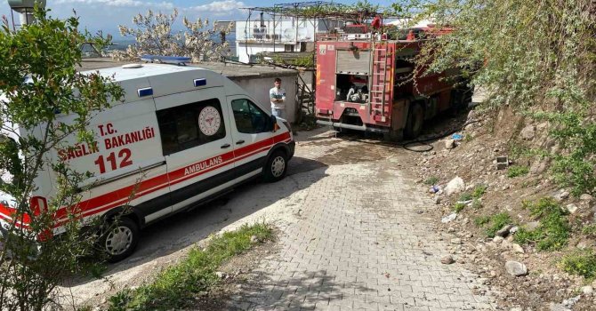 Osmaniye’de evde çıkan yangın söndürüldü