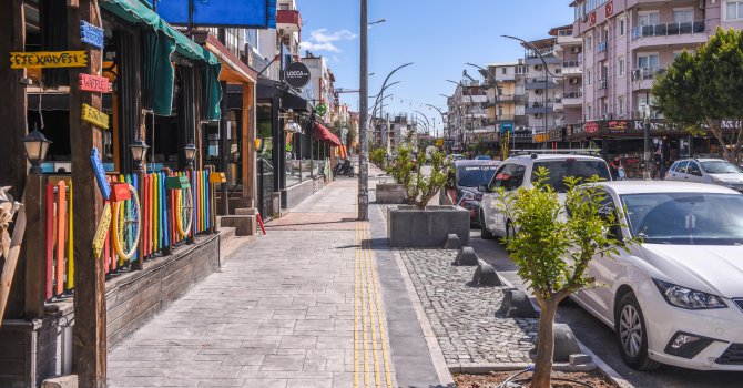 Kafeler Caddesi açılışa hazırlanıyor