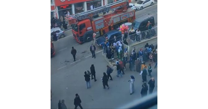 Hastanedeki yangın kısa süreli paniğe neden oldu