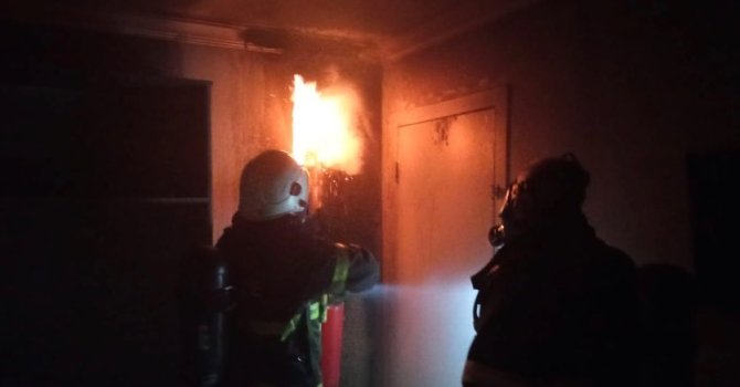 Defne’de korkutan yangın