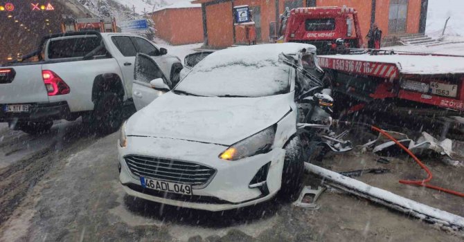 Kahramanmaraş’ta kar kazalara neden oldu: 1 ölü, 3 yaralı