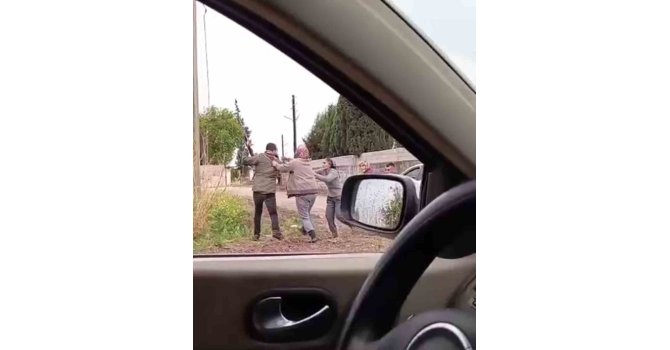 1 kişinin öldüğü, 1 kişinin ağır yaralandığı silahlı kavgada korku dolu anlar kamerada