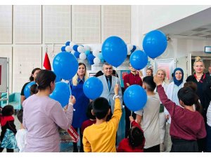 Kepez Devlet Hastanesi’nde ’otizm’ farkındalığı