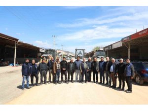 Kırıkhan’da sanayi sitesinde yollar asfaltlandı