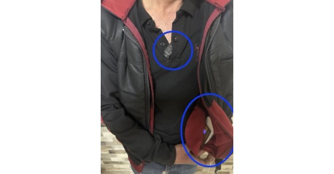 Ehliyet sınavında kopya düzeneği ile yakalandı