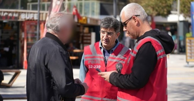 Isparta’da 52 ekip, 193 personelle huzur ve güven uygulaması