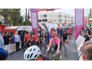 Kemer’de Gran Fondo Antalya bisiklet yarışı başladı