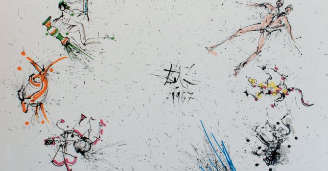 Salvador Dali’nin resimleri Antalya’da