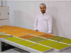 Kahramanmaraşlı genç girişimciden Amerika’ya tatlı