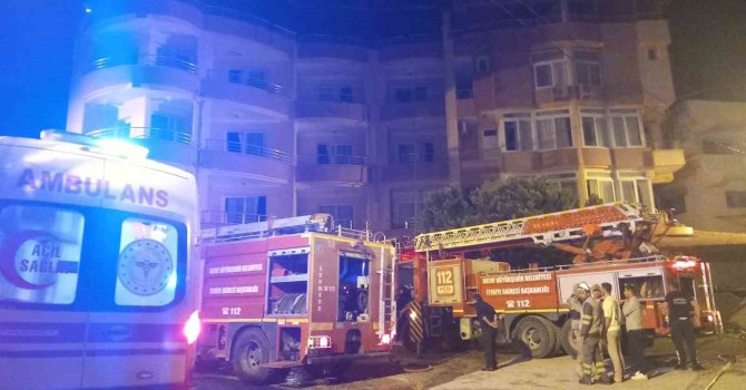 Otelde çıkan yangın büyümeden söndürüldü