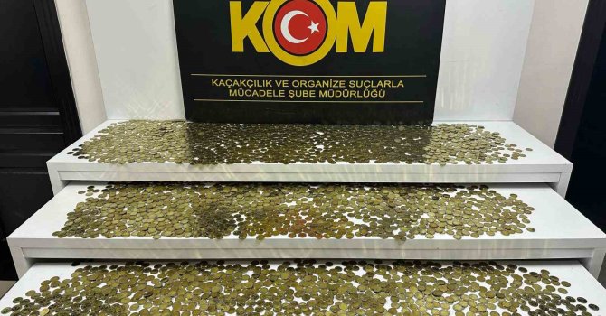 Sahte madeni euro operasyonunda bir şüpheli tutuklandı