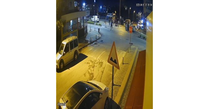 Manavgat’ta motosiklet kazası kamerada