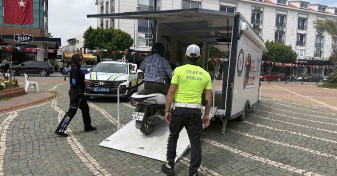 Gazipaşa’da trafik güvenliği eğitimleri