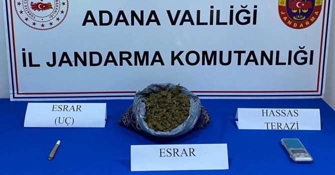Pozantı’da uyuşturucu taciri 2 şüpheli yakalandı