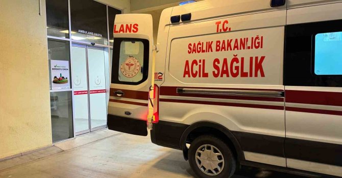 Gazipaşa’da üzerine kaynar çay dökülen kişi yaralandı