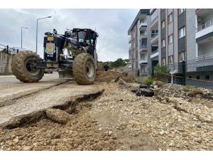 Tarsus Belediyesinden yağış sonrası hızlı müdahale