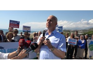 Alanya’da Aytemiz LPG dolum tesisine ’hayır’ eylemi