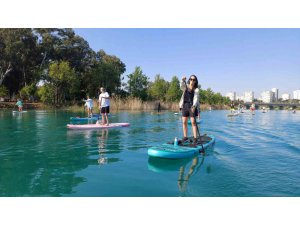 Seyhan Nehri’nde kano keyfi