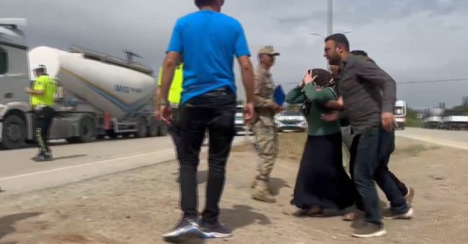 Evladı kazada ağır yaralanan annenin acı feryadı