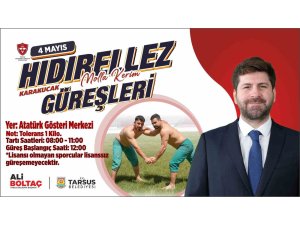 Tarsus’ta ’Karakucak Güreşleri’ heyecanı başlıyor