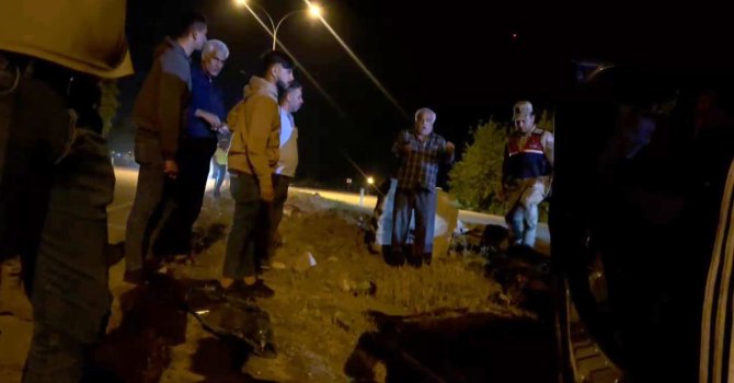 Evladının kaza yapmasına kızan baba "adam ol" diyerek sitem etti