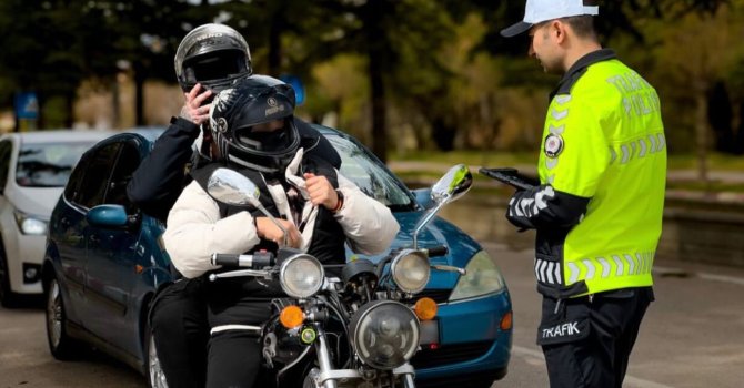 Isparta’da 4 ayda 25 bin motosiklet denetlendi 4 bin 851 sürücüye ceza kesildi