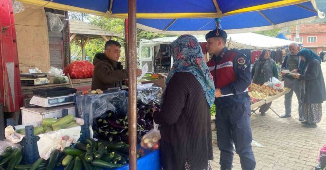 Eğirdir Jandarmasından "dikkat hırsız var" eğitimi