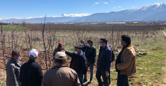 İki ayda 7 ilçede 732 çiftçiye eğitim verildi