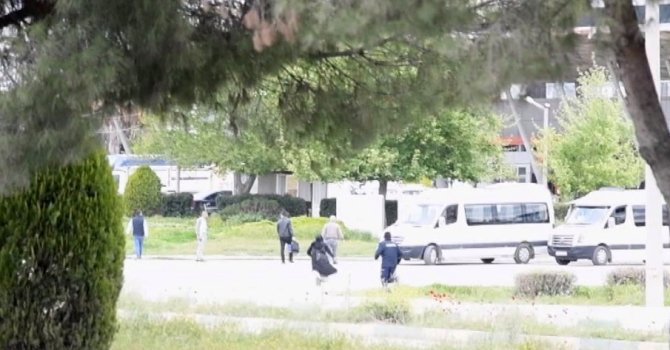 Osmaniye’de dilenciler kaçtı zabıtalar kovaladı