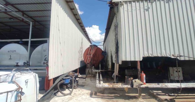 Asfalt üretim tesisinde kaçak akaryakıt üretimi: 1 gözaltı